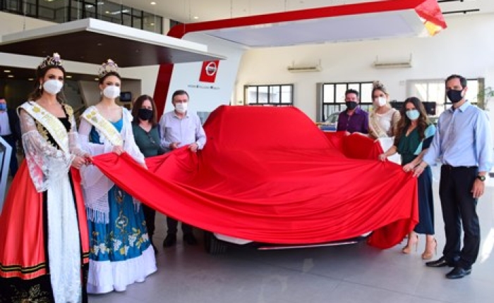 Nissan Kicks é o carro oficial das Soberanas da Festa da Uva 2022