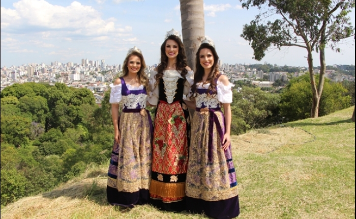 Soberanas da Festa da Uva 2019 convidam  cidades da região para participar do evento  