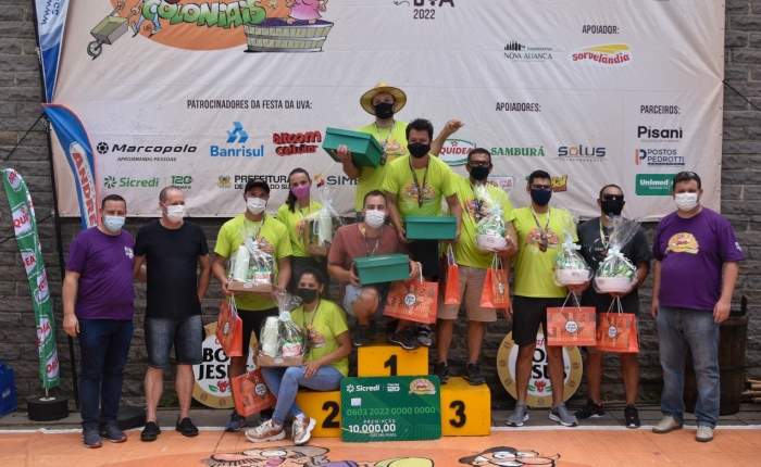 Fazenda Souza é campeã dos Jogos Coloniais da Festa da Uva 2022