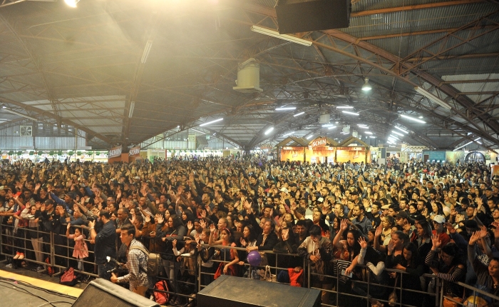 Doze mil pessoas passaram pela Festa da Uva 2019 nesta segunda-feira  